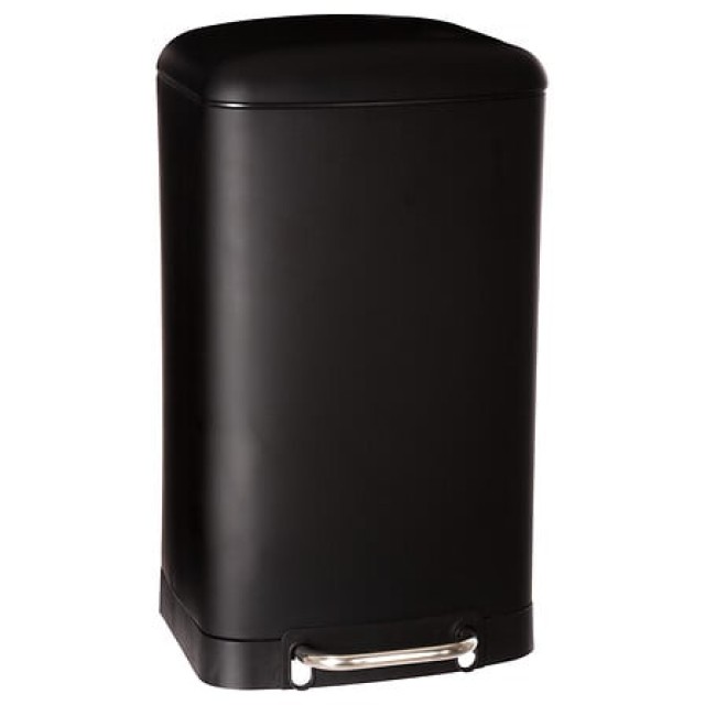 Κάδος Απορριμμάτων με Πεντάλ 30L  34 x 30,5 x 61 cm Μαύρο 133684 5Five Simply Smart