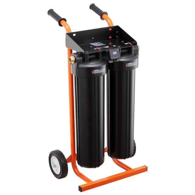 VEVOR Σύστημα Απιονισμένου Νερού για Πλύσιμο Αυτοκινήτου με 2 x 4L Ρητίνη DI & Μετρητή TDS QLZXCXTZJTCS2NR0D001V9