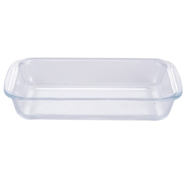 Galileo Ορθογώνιο γυάλινο πυρίμαχο σκεύος από βοριοπυριτικό γυαλί 34x21x55 εκ ΣChef 5920175