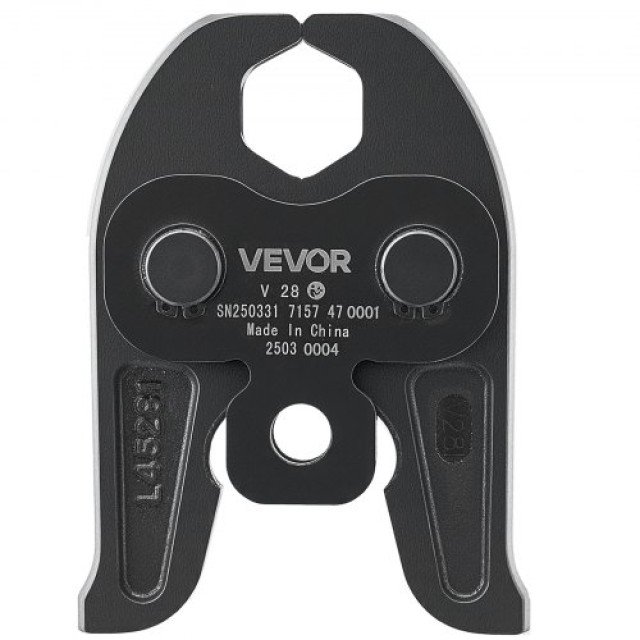 VEVOR Σιαγόνα Πίεσης V28 28mm για Ανοξείδωτους Σωλήνες V-Tύπου JCYLQ28MMOZKWCV0WV0