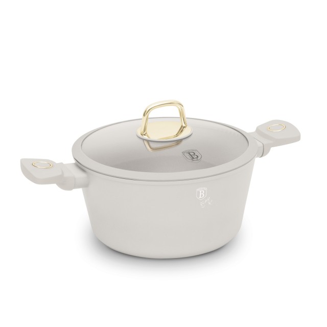 Berlinger Haus Αντικολλητική Κατσαρόλα 4,1 lt με Καπάκι 24cm από Αλουμίνιο, Sahara Collection BH-8071