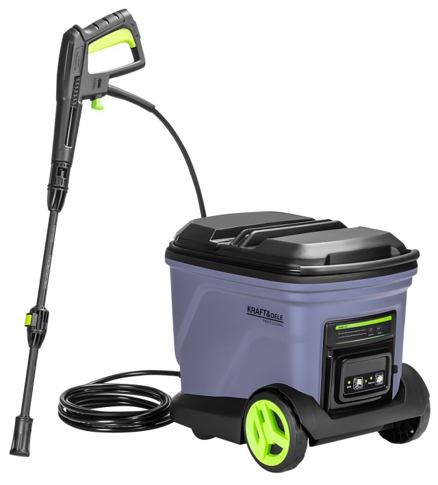 Kraft&Dele Επαναφορτιζόμενο Πλυστικό Μηχάνημα Μπαταρίας 12V με Ενσωματωμένο Δοχείο Νερού 20L KD-5372