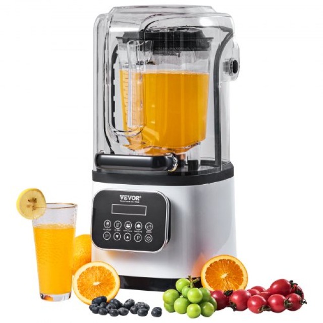 VEVOR Επαγγελματικός Μπλέντερ Πάγκου 68 oz για Smoothies & Shakes TSSBJ20L1600WCAX2V2