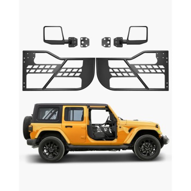 VEVOR Πόρτες Σωληνωτές 2-Θυρών για Jeep Wrangler JL 2018-2024 JPCGM2M1824J98Q28V0