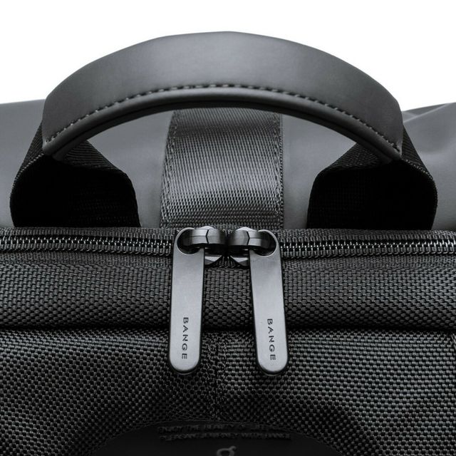 BANGE Αδιάβροχη Τσάντα Πλάτης Laptop 15.6 Μαύρη G66-Black