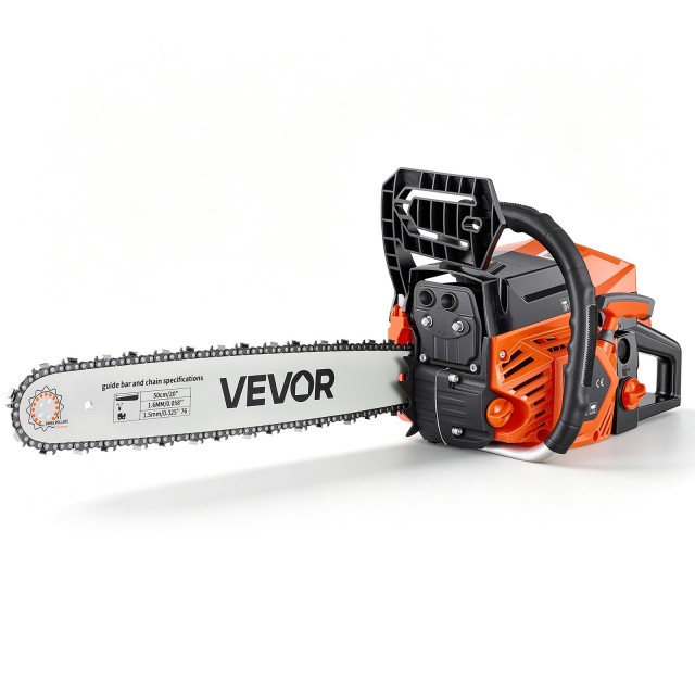 VEVOR Βενζινοκίνητο Αλυσοπρίονο 58cc 2,2kW 508 mm RQLJSKOZKECC264BB001V0