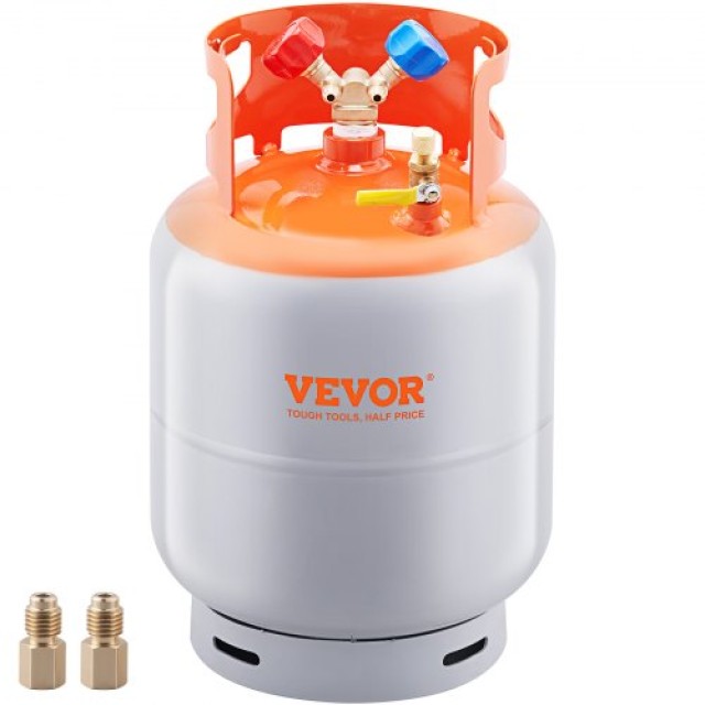 VEVOR Ανάκτηση Ψυκτικού 50lb Δεξαμενή 400 PSI Y Βαλβίδα LMHSGWFDK501495VYV0