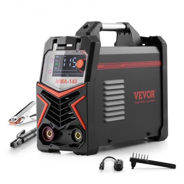 VEVOR Συγκολλητική Μηχανή TIG 4-σε-1 με Παλμό MMA STICK IGBT LED TIGHJ140ASHYARAY5V2