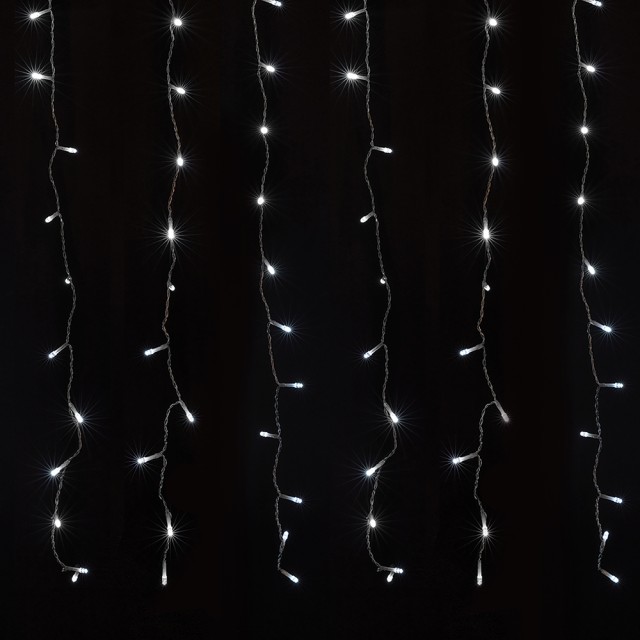 Kooper Tenda 120 λαμπτήρες ψυχρού λευκού, 10 χορδές με 8 λειτουργίες φωτισμού για εξωτερική χρήση,  Santas House by Kooper 5906369