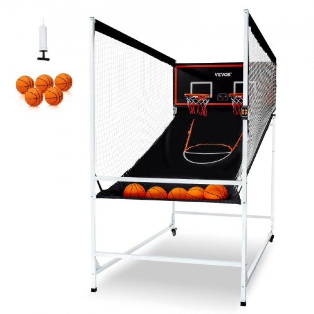 VEVOR Εσωτερικό Διπλό Παιχνίδι Μπάσκετ Arcade 2 Παίκτες 5 Μπάλες TJFZDLQQYXJ2TMHJBV9