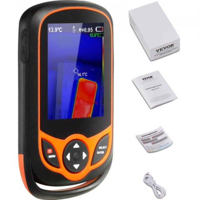 VEVOR Φορητή Θερμική Κάμερα 256x192 Ανάλυση IR με WiFi KDSRCXY256198DK0SV9