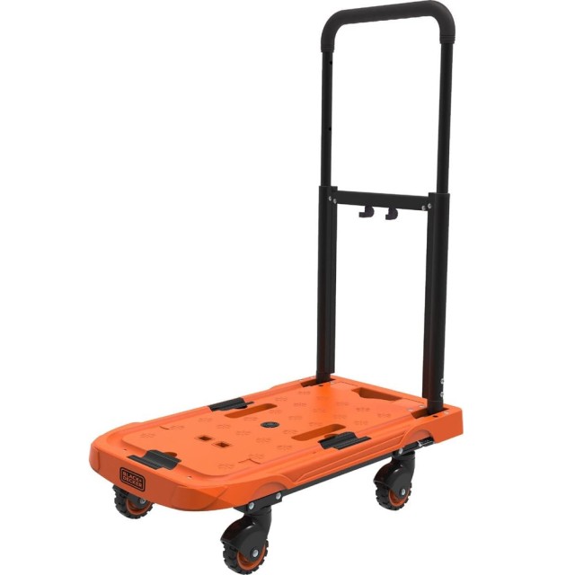 BLACK & DECKER Πτυσσόμενη Πλατφόρμα Μεταφοράς με Ρυθμιζόμενη Λαβή, Αντοχή μέχρι 90kg 02839439