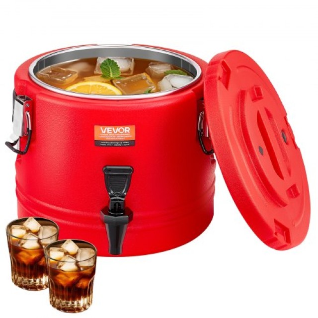 VEVOR Μονωμένος Διανομέας Ποτών 2.2 Gal/8L για Καυτά και Κρύα Ροφήματα YLHLQQYXKHS2T3EE9001V0