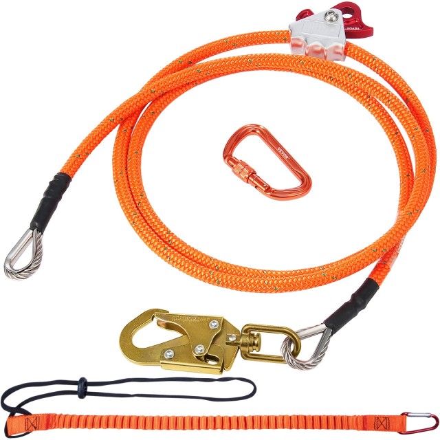 VEVOR Ατσάλινος Πυρήνας 16mm Flipline 10ft για Ασφάλεια Υψηλών Προτύπων GSSTJJSGSS10NCZO1V0