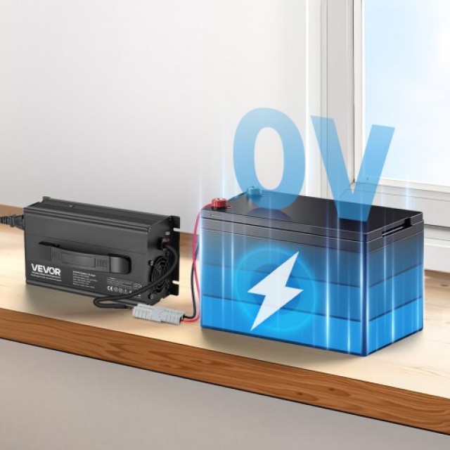 VEVOR Φορτιστής LiFePO4 24V 20A 29.2V AC-DC για RV FCCDQ24V20A0KO4EE001V2