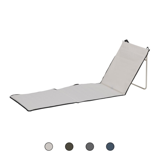 Galileo Πολυχρηστικό στρώμα θαλάσσης με ρυθμιζόμενη πλάτη, ιδανικό για άμμο, βράχια και βότσαλα 161x51 εκ Est 5914254 Τυχαία Επιλογή Χρωμάτων