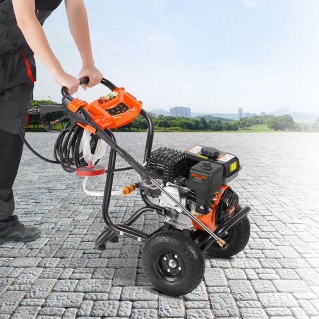 VEVOR Πλυστικό Μηχάνημα Βενζίνης 3500 PSI 10L/min 2.6 GPM με 5 Ακροφύσια για Αυτοκίνητα RYGYQXJLBWS1AIIM7V0
