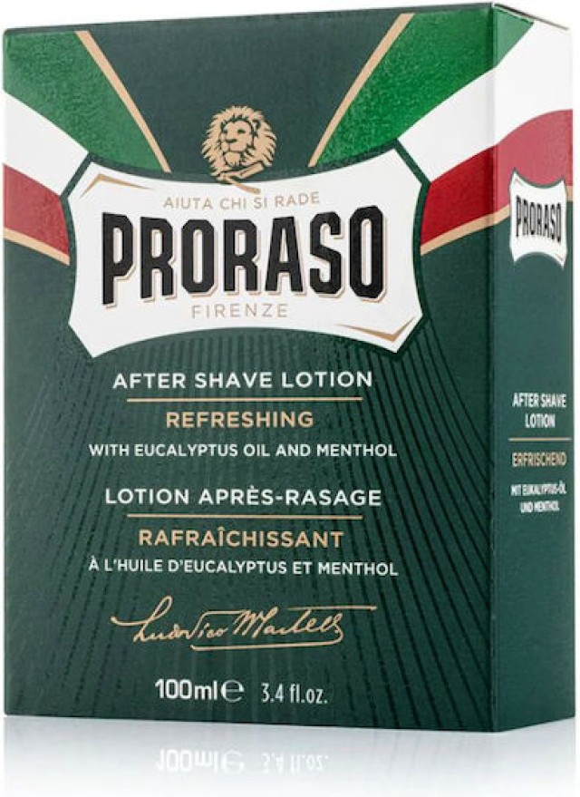 Proraso After Shave Lotion Eucalyptus & Menthol 100ml 8004395009701
