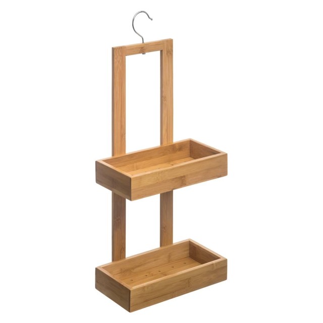 5FIVE Simply smart Οργανωτής Μπάνιου 2 Επιπέδων από Bamboo  26x14,2x60,5 εκ. Caddy 155986