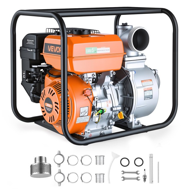 VEVOR Βενζινοκίνητη Αντλία Νερού 4 8,3 HP 422 GPM RYFDJQDSB4INPFV75001V0