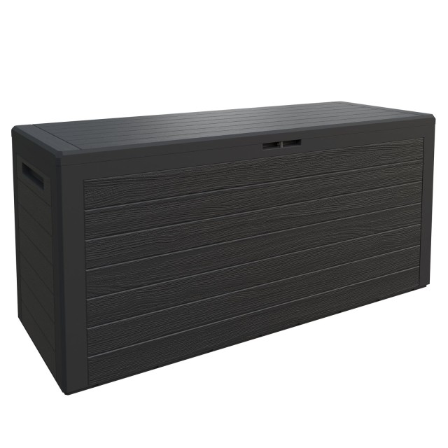 Casaria Κουτί Αποθήκευσης Woody Ανθρακί 280L 191390