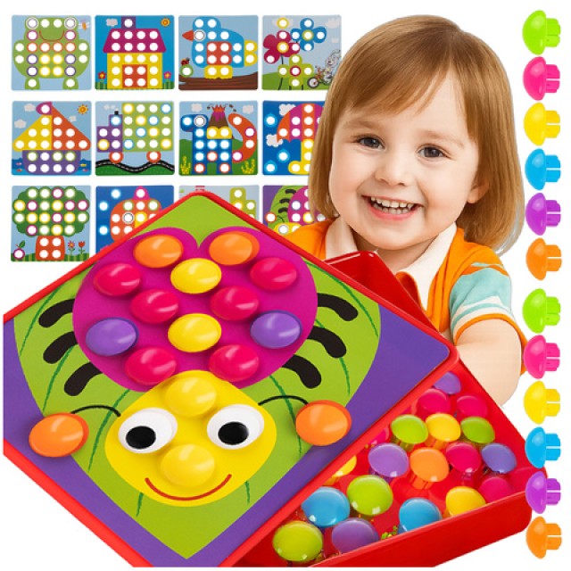 Ruhhy Μωσαϊκό Puzzle Montessori  για Εκπαιδευτικό Χειρισμό Χεριών  26107