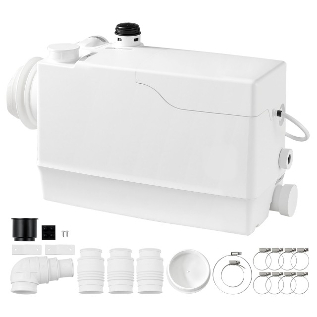 VEVOR Αντλία Μασερατόρ 800W 12000 L/h Μανομετρικό 10 m με 4 Εισόδους MTJZBSDFL800HF7EK001V2