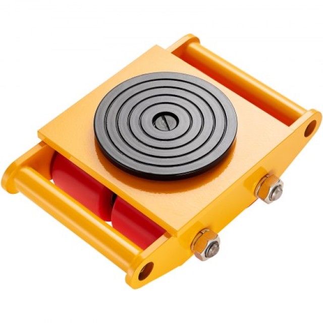 VEVOR 4ΤΜΧ Βαρέως Τύπου Καρότσι Μεταφοράς Μηχανημάτων 8Τ με 4 PU Ρόδες και Περιστροφή 360° GYXTKHSG46TPUH5BLV0