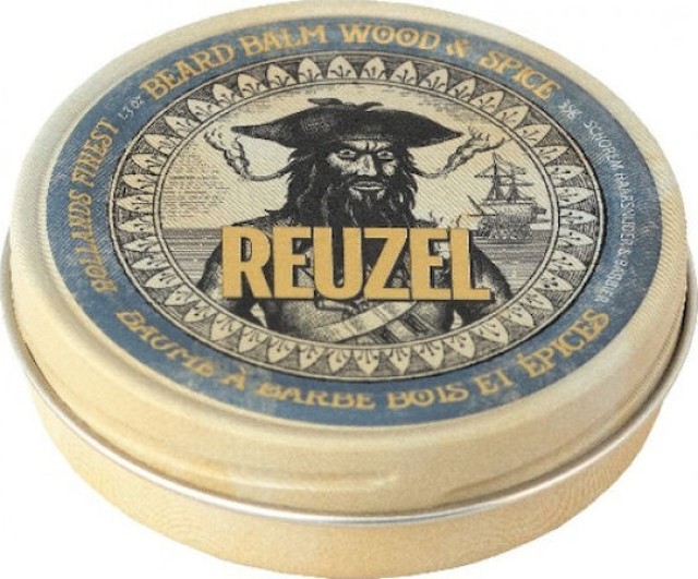 Reuzel Balm Περιποίησης για Γένια και Μουστάκι Wood & Spice 35gr 852968008631
