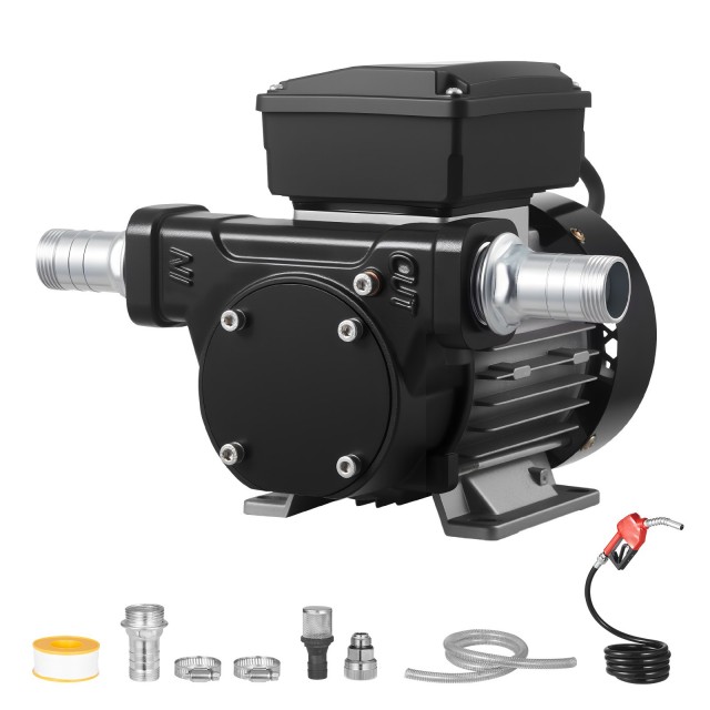 VEVOR Αντλία Καυσίμου 230V, Παροχή 16 GPM (60 L/min), Για Ντίζελ, Κηροζίνη & Βιοντίζελ, Μέγ. Ανύψωση 13.7 m JLCYB60LMINJLG8PQ001V2