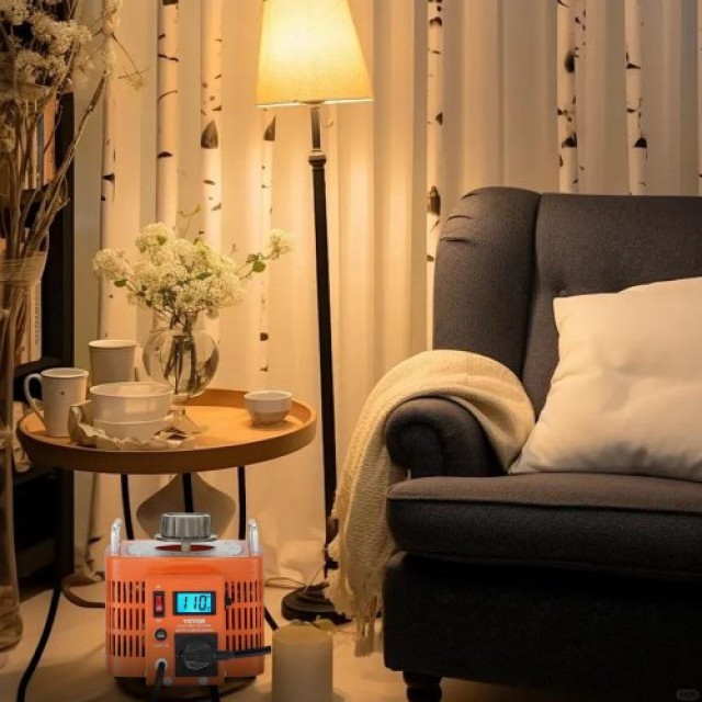 VEVOR 3000VA Μετασχηματιστής Τάσης 10A 0-300V Ρυθμιστής LCD CE  KBBYQYJPS3004YRHCV2