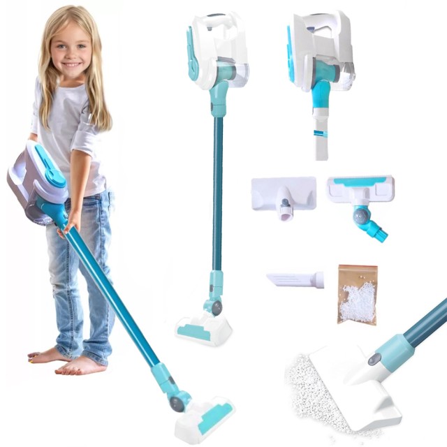 BAKAJI Παιχνίδι Σκούπα Ηλεκτρική για Παιδιά Ανταλλάξιμες Κεφαλές Φώτα και Ήχοι Ιδέα Δώρου 02842770