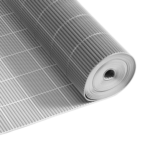 VEVOR Αντιολισθητικό Ταπέτο Αποστράγγισης PVC 90x1500cm, Γκρι YTSPSDYTS3500DIMI001V0