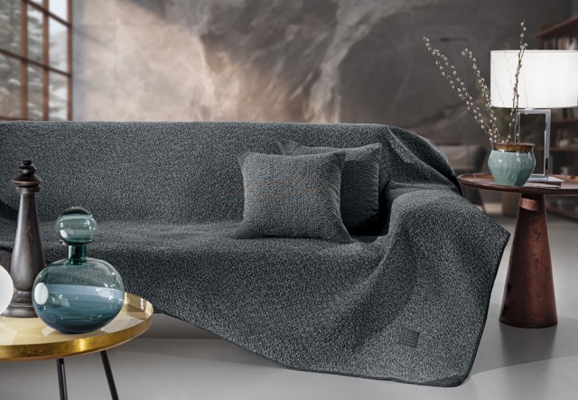 Guy Laroche Ριχτάρι Lama Anthracite 170x350, 1133086224026