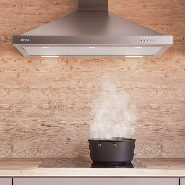 Απορροφητήρας Καμινάδα 90cm Bolero 165 W Inox CEC-02844 Cecotec