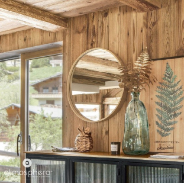 Atmosphera  Στρογγυλός Καθρέφτης Wild, Διάμετρος 68 εκ.  182041