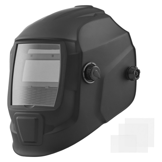 VEVOR Κράνος Συγκόλλησης Αυτόματης Σκίασης, 93 x 43 mm με Αληθινή Χρωματική Θέαση, Ηλιακά Τροφοδοτούμενη Μάσκα Συγκολλητή, Σκίαση 4/9-13 QJHJTKYHS6SQH442V001Y3