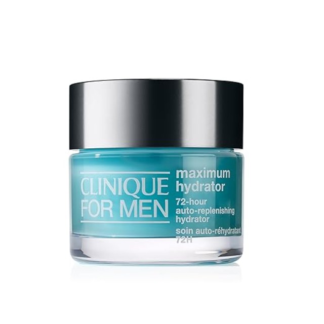 Clinique Ενυδατική Κρέμα Προσώπου Oil-Free Μέγιστης Ενυδάτωσης 72 Ωρών για Άνδρες με Υαλουρονικό Οξύ + Αλόη Βέρα, 50ml 20714993085