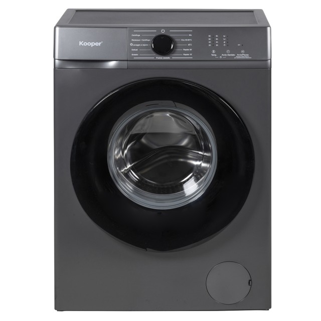Kooper Πλυντήριο ρούχων 10 Kg slim 11 αυτόματα προγράμματα 1400 RPM γκρι Kooper 5920739