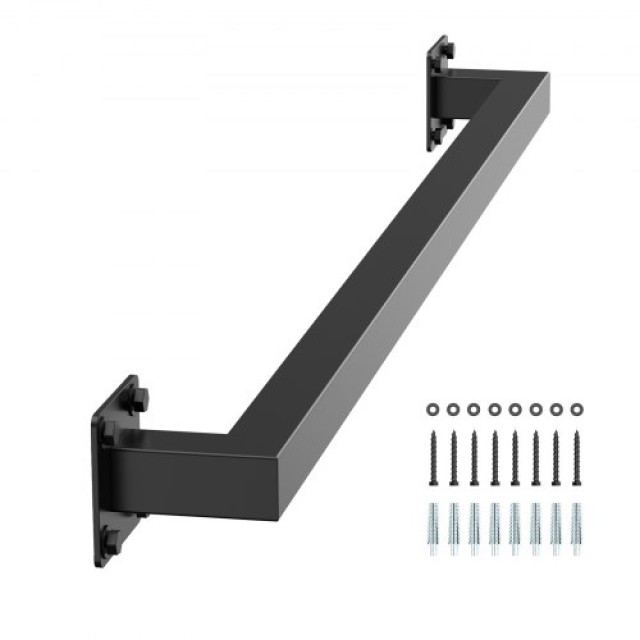 VEVOR Μαύρο Σιδερένιο Κουπαστό Τοίχου 1215mm BGSTZFGFS4FT52DQA001V0
