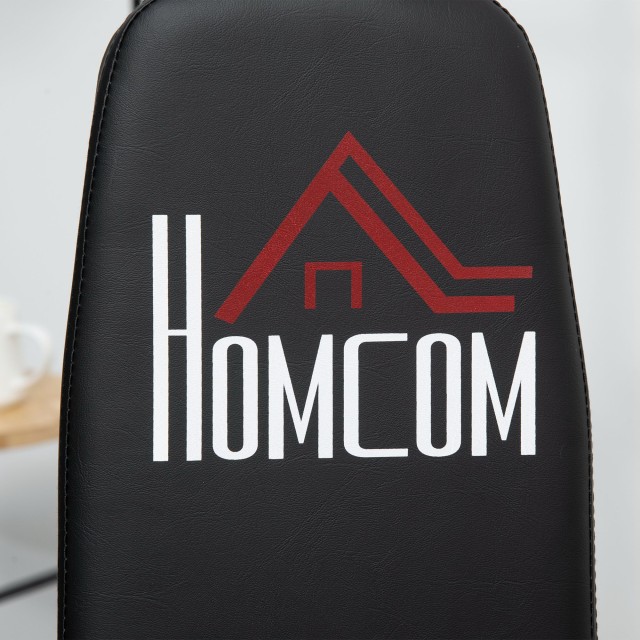 HOMCOM Fitness Station με βάρη 45kg για οικιακή και επαγγελματική προπόνηση, Πολυλειτουργικό Steel Gym, 135x103x210cm, Μαύρο A91-176
