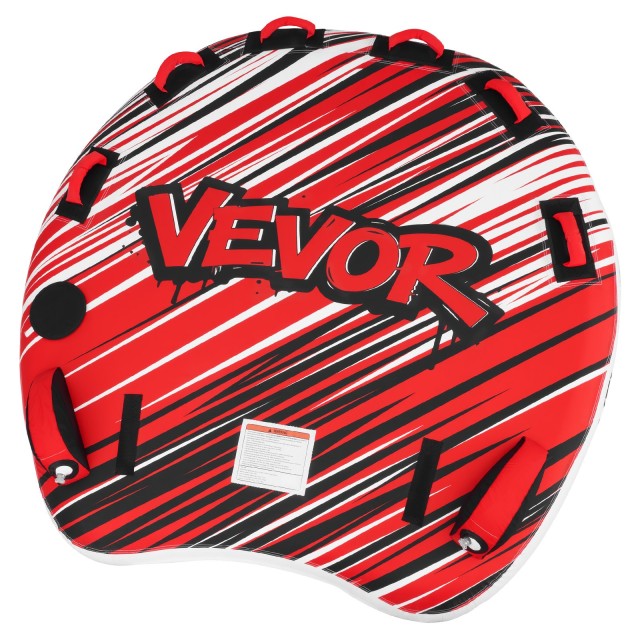 VEVOR Φουσκωτή θαλάσσια μπανάνα 3 ατόμων για σκάφος με πτερύγια, νάιλον κάλυμμα, επενδεδυμένες λαβές και βαλβίδα ασφαλείας CQTL3PDDX3RH9FY22001V0