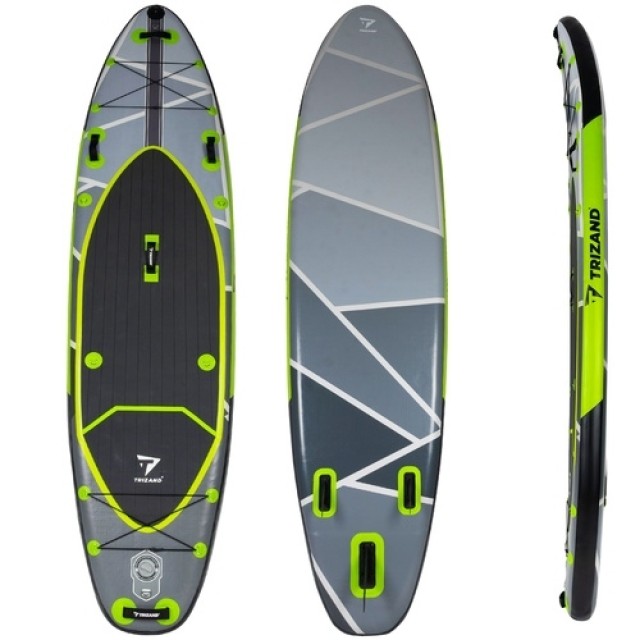 Φουσκωτή Σανίδα SUP 335cm με Πλήρες Σετ Αξεσουάρ – Γκρι 25259 Trizand