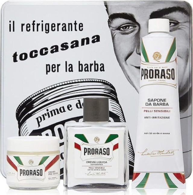 Proraso Σετ Περιποίησης για Γένια Toscana με Pre-shave Cream 100ml, Shaving Cream 150ml & After Shave Balm 100ml 8004395003600