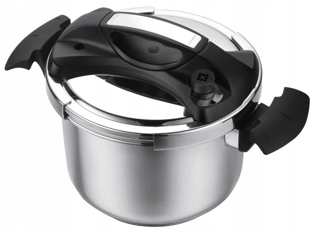 Edenberg Ανοξείδωτη Χύτρα Ταχύτητας 8L, 24 εκ. για Επαγωγικές Εστίες EB-5743