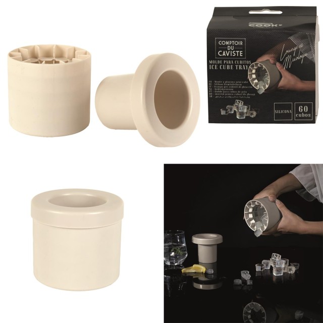 Cook Concept Καλούπι Παγάκια Mini Cube 60 Θέσεων (Διαστάσεις: 9 x 8 x 8) KV0017