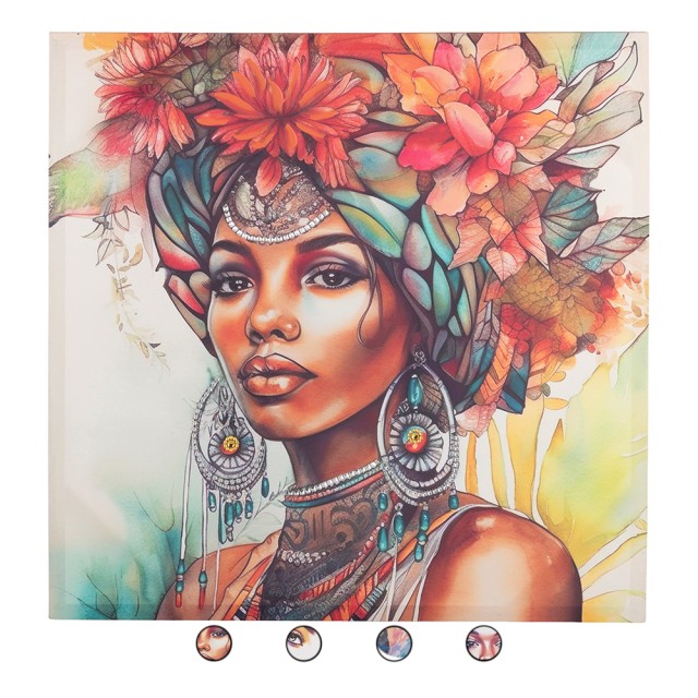 Galileo Γυναίκες Σίβυλλα, Ζωγραφισμένος Καμβάς 60x60 εκ. 5920452 Τυχαία Επιλογή Χρωμάτων