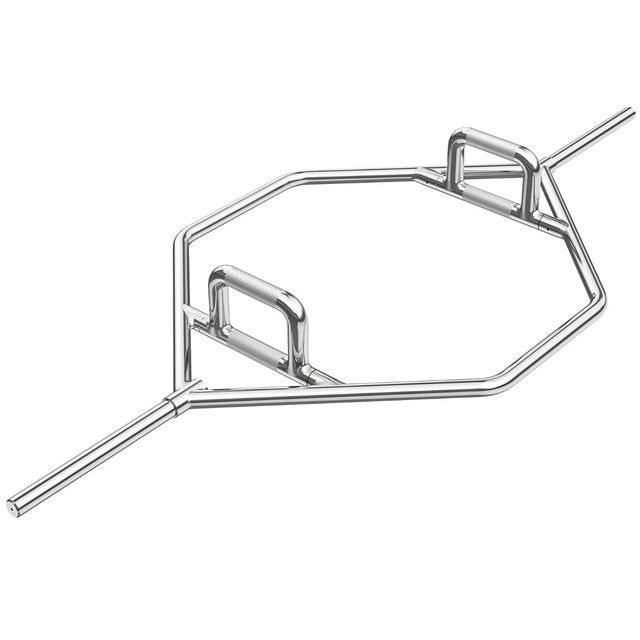 Ανοιχτή Trap / Hex Bar Βαρέως Τύπου για Deadlifts - Ασημί SP37910SL Costway