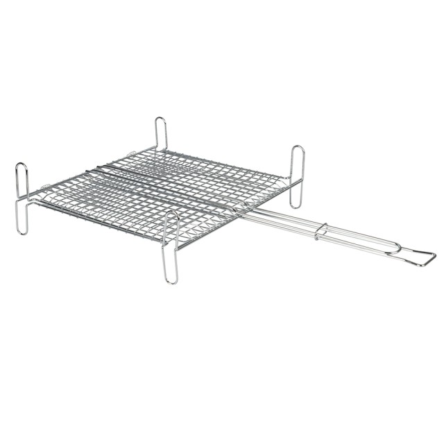 Galileo Διπλή σχάρα από ανοξείδωτο χάλυβα 35x40 cm BestBQ 2193266