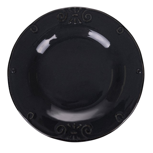 Villa dEste Home Σετ 6 τμχ Πιάτο Φρούτων από Σμάλτο Γκρε: 215 cm Duchessa Stones 5911376